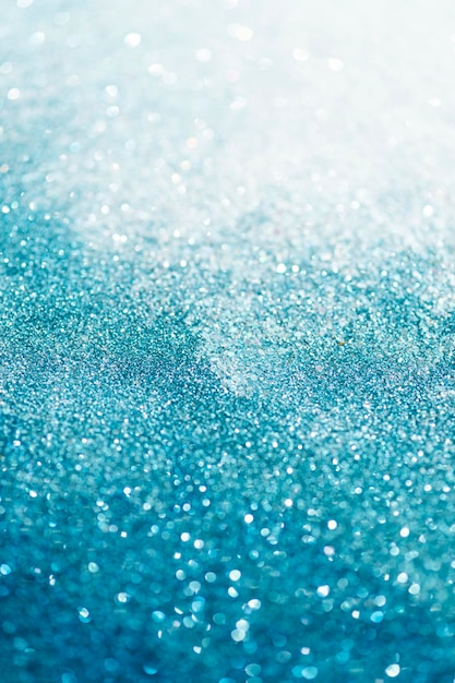 Sparkly teal glitter background