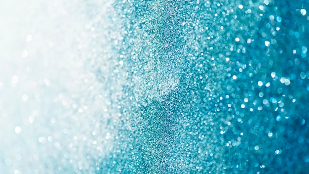 Free photo sparkly teal glitter background