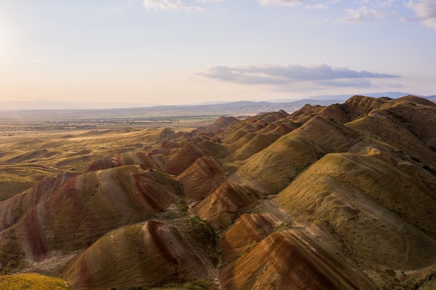 Spectacular view of a mountainous region