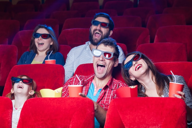 The spectators in the cinema