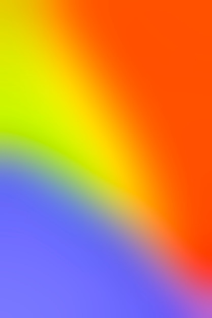 Free photo spectrum of bright blurry colors