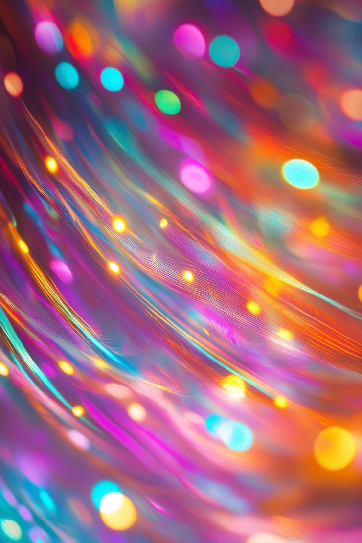 Free Photo spectrum and flashes of coloured light