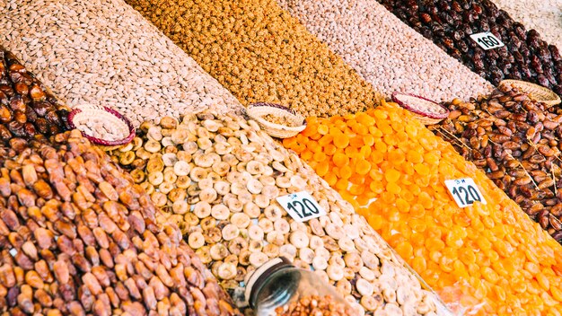 Spices on market in marrakech