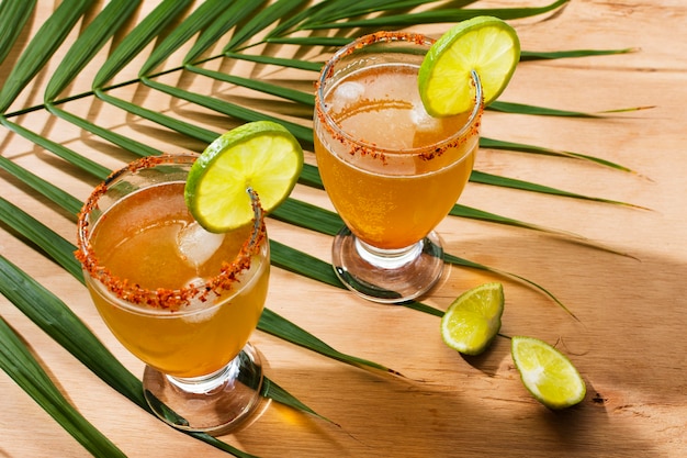 Ассортимент напитков Spicy michelada