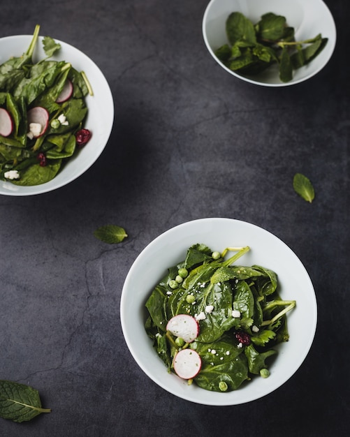 Spinach salad