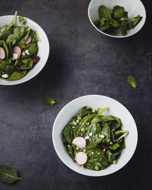 Spinach salad