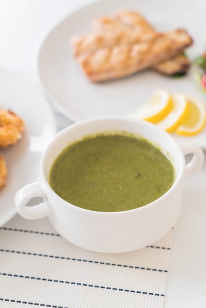 spinach soup