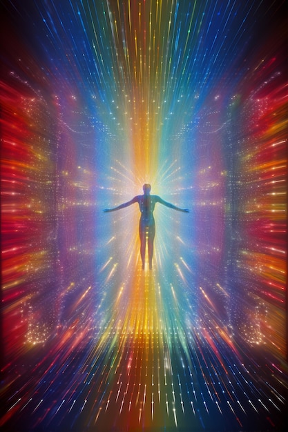 Spiritual awakening concept