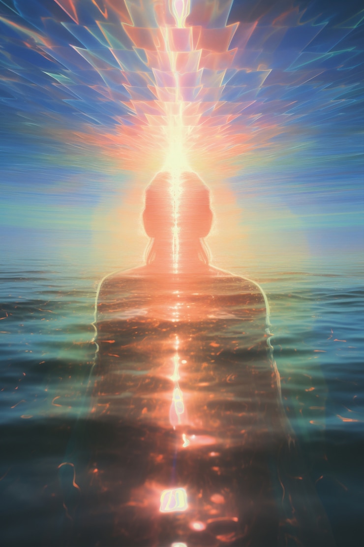 Free Photo spiritual awakening concept
