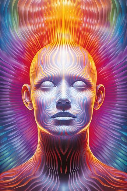精神的な目覚めの肖像画