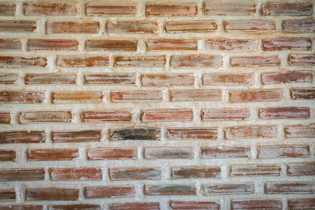 Spoiled brick wall