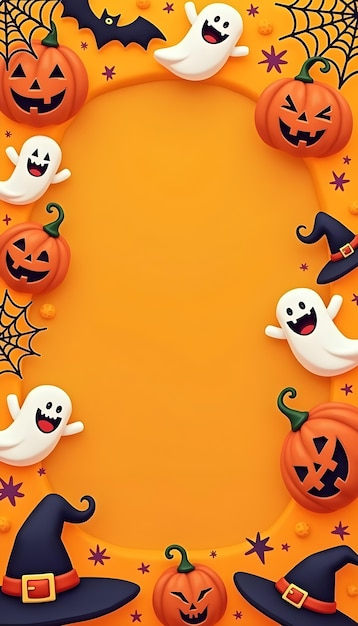 spooky halloween background