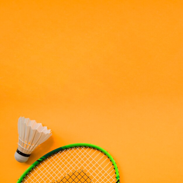 Sport composition with badminton elements