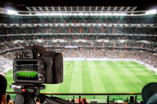Multiple devices showing sports