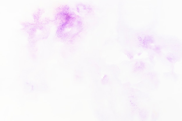 Spots of purple paint