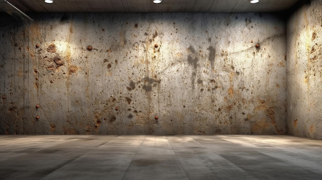 Spots rustic background concrete wall texture Ai Generated Image