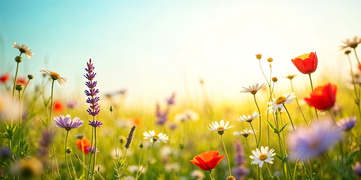 Free Photo spring day celebration with beautiful nature