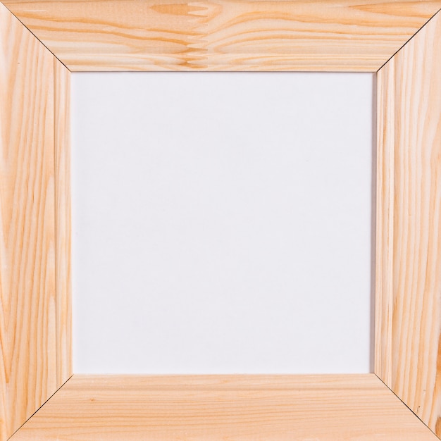 Square frame from wood