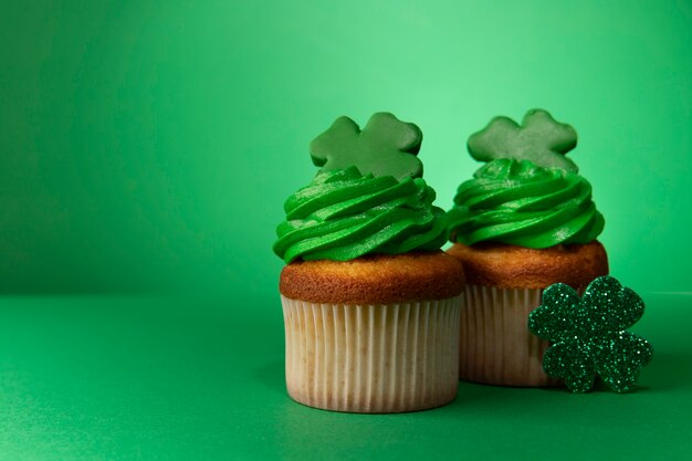 St. patrick' s day tasty cupcakes arrangement