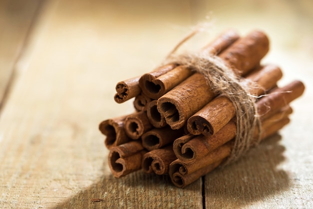 Free photo stack of cinnamon