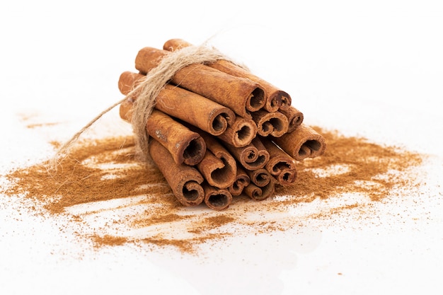 Stack of cinnamon