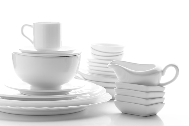 Stacked tableware