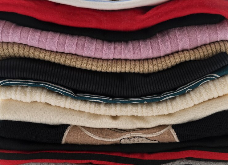 無料Photo 白い服の束