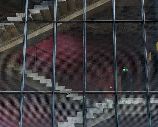 Stairs in a modern building