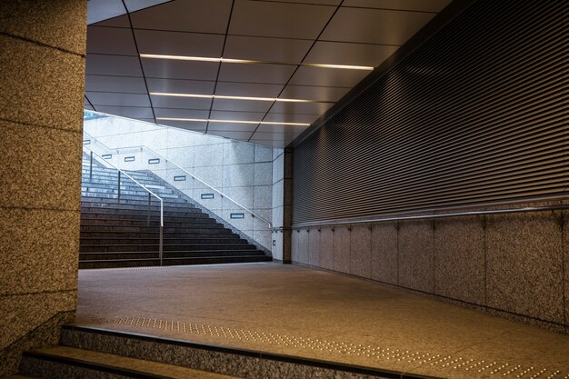 Stairs of subway