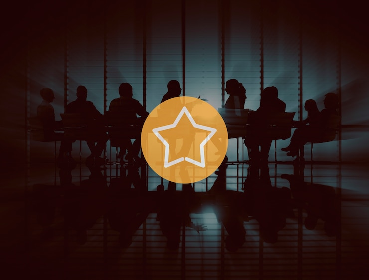 Free Photo star best success reward prize excellent great concept
