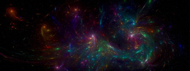 輝く証跡を持つ抽象グリッター背景 無料の写真