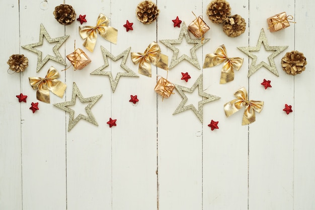 Free photo star shaped decorations