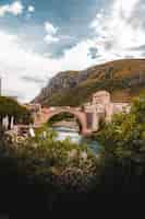 Free photo stari most in mostar