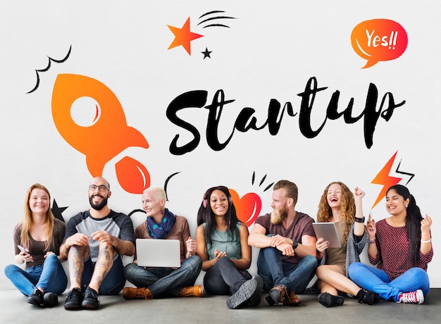 Foto gratuita startup business progress strategia impresa