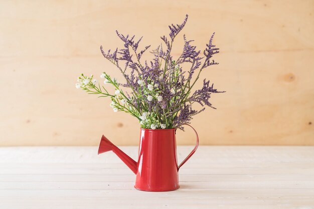 statice and caspia flowers