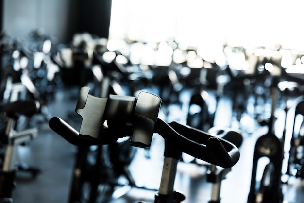 Stationary bike room