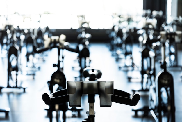 Stationary bike room