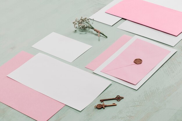 Stationery wedding concept