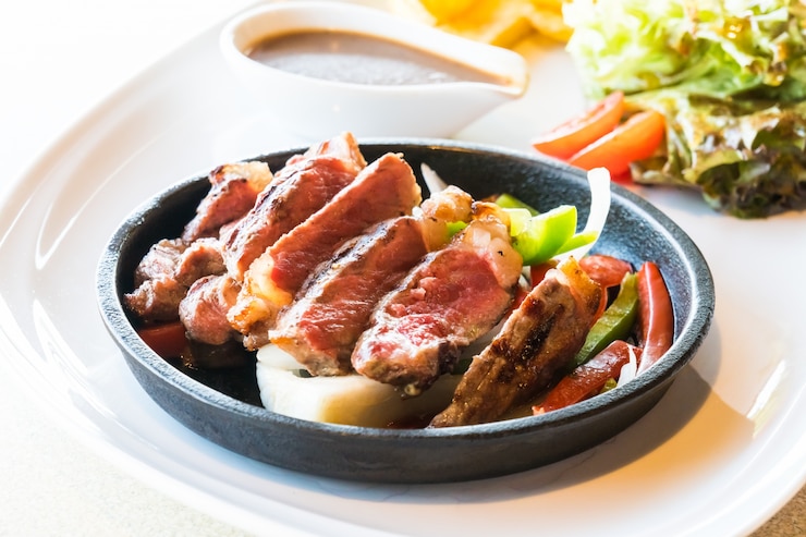 無料Photo ステーキ肉と肉