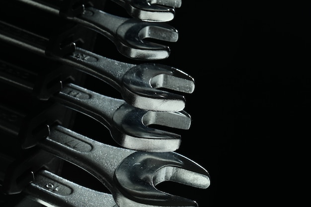 Steel wrenches tools