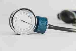 Free photo stethoscope closeup