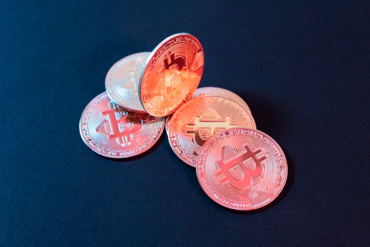 免費 Photo 有加密貨幣的靜物品種