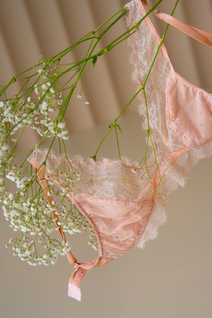 Free photo still life of bra lingerie