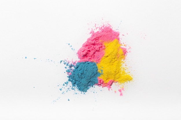 Foto gratuita disposizione dei toner cmyk still life