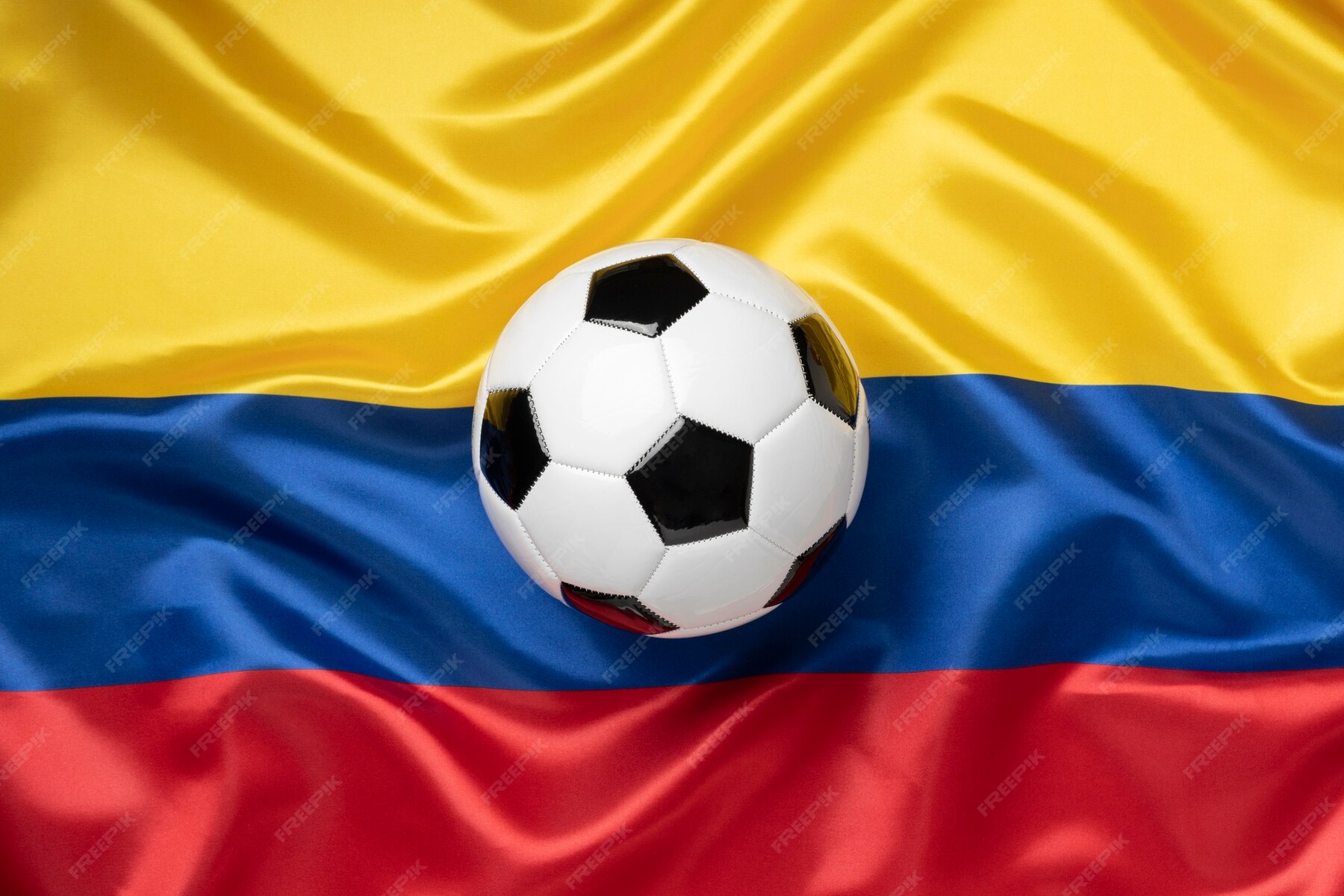Free Photo Still Life Of Colombia National Soccer Team free-photo-still-life-of-colombia-national-soccer-team