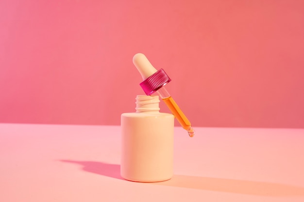 Still life of cosmetic products