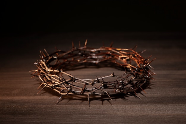 Still life of crown of thorns