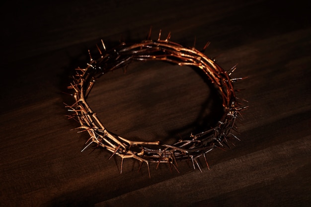 Still life of crown of thorns