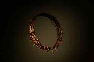 Free photo still life of crown of thorns