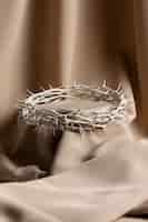 Free photo still life of crown of thorns